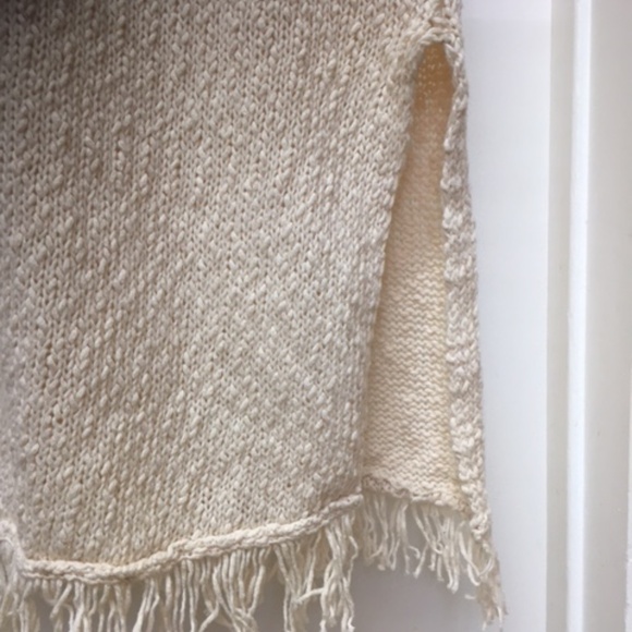 NEW ANTHRO CALLAHAN ISLA IVORY KNIT MIDI DRESS SLITS - Picture 10 of 13